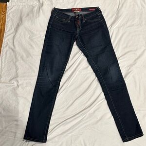 Lucky Brand Women's Dark Indigo Charlie Skinny Jeans